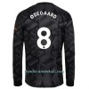 Camiseta de fútbol Manga Larga Arsenal Odegaard 8 Segunda Equipación 2022-23 - Hombre